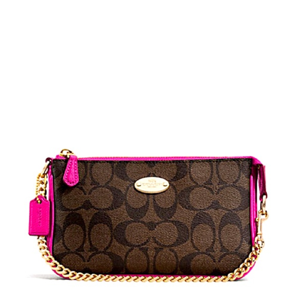 COACH LARGE WRISTLET 19 IN SIGNATURE F64234
IME9T